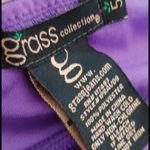 Grass Collection Grass Jeans Collection Purple Ruched Halter Dress Photo 4