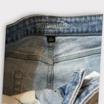 Wild Fable High Rise Distressed Light Wash Mom Jeans - Size 2 Photo 1