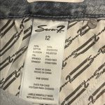 Seven7 NWOT Weekend shorts stretch denim frayed hem 12 Photo 7