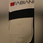 Fabiani Black Midi Long Cropped Workwear Skirt Women's Size 12 Large Photo 7