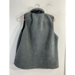Womans Sierra Designs Vest XL Gray Sherpa Full Zip Pockets Photo 1