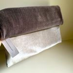 Anthropologie NWT |  Augustina Foldover Velvet Clutch Purse Travel Tech Pouch Photo 1