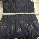 Vera Wang  Women's Lace Drop Waist Dress Photo 9