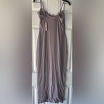 SKIMS  NWT Fits Everybody Lace Long Slip Dress Zinc size large Limited Edition Photo 5
