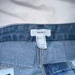 Forever 21 Denim Rhinestone Mini Skirt Photo 4