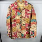 Christopher & Banks CJ Banks Colorful Top Stich Patchwork Jacket Size 2X Photo 1