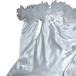 For Love & Lemons  White Satin Mila Mini Dress Womens S Photo 2