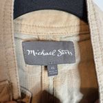 Michael Stars  khaki linen cargo vest Photo 2