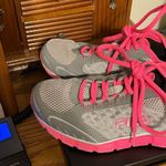 FILA  Athletic Sneakers Women’s Sz 7.5 Gray Pink Lace Up Cool Max Memory Foam Photo 12