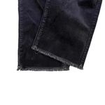 Loft Slate Gray Corduroy Jeans Cropped Raw Hem, Sz 31/12 Photo 8