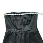 The Limited  Black Strapless Cotton Stretch A-Line LBD Cocktail Lined Dress Sz 12 Photo 10