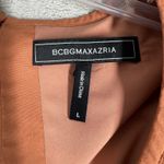 BCBGMAXAZRIA  Romper Womens Large‎ Orange Sunkissed Ruffle Feminine Casual Party Photo 5