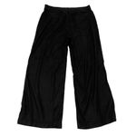 Evereve Linen Blend Wide-Leg High Rise Trouser Pants Classic Black size 32 Photo 5