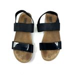 Munro ‎ Size 10 Sandals Black Flat Sling Back Heel Casual Summer Wide Strap Beach Photo 1