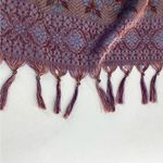 VTG Indian Soft silk Long Wrap or Shawl double sided scarf Multiple Photo 5