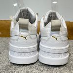 Puma  Women's White Leather Mayze Classic Sneakers Size 7 Photo 4