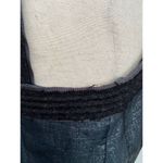 BCBGMAXAZRIA Runway Party Dress Sz 4 Goth Glam Metallic Coquette Balloon Rosette Photo 6