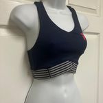 FILA Navy & White Bevans Park Baye Crop Tank Top Photo 7