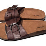 Torrid NWT  Brown Single Buckle Slide Sandals Size 11 Photo 0