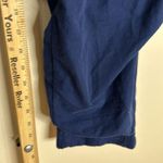 Nike Vtg 90s ladies navy blue cotton athletic lounge pants size 24”medium Photo 5