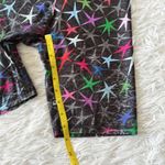 Terez  Women’s Starfish Black Multicolor biker shorts size Small Photo 3