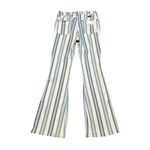 Wrangler  Women's Retro Bailey High Rise Flare Jeans Blue White Stripes 28x34 Photo 13