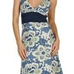 Patagonia  Margot Dress Mini Sleeveless Floral Pattern Mejdool Deep Space Blue XS Photo 0