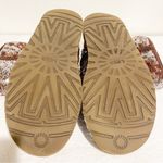 UGG  Size 9 Gold Brown Sequin Sherpa Lined Short Sparkles Classic Autumn Boots Photo 8