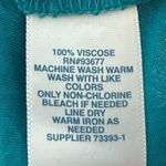 Boutique‎ Women 2X Teal Blue Pullover Shirt Colorful Minimalist Feminine Casual Photo 4