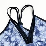 PINK - Victoria's Secret PINK VICTORIA’S SECRET Blue Marled Strappy Yoga Push Up Bralette, Size XS Photo 2