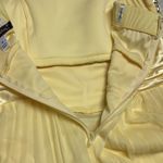 Xtraordinary XTRADIONARY, Beaded Mesh Formal strapless, Sz9, Yellow, Sequins, pleats, Hand Wash Photo 11