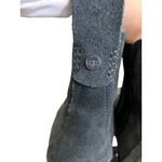 UGG  Black Heeled Suede Chelsea Boots Photo 3