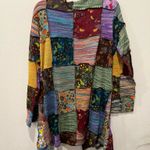 Kathmandu Imports Colorful Mushroom Patchwork Cardigan by Kathmandu One Size Fits S-L Photo 2