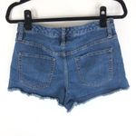 Wild Fable Womens High Rise Short Raw Hem Fringe Cut Off Stretch Size 8 Photo 1