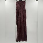 Michael Costello  x Revolve Opal Midi Dress in Chocolate Photo 7