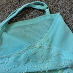 Euro Beaded Tank Top Blue Size M Photo 1