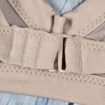 Aerie  Scoop Neck Floral Print Bikini Top Tan Multi Size S Photo 2