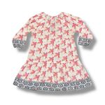 Tuckernuck SZ Blockprint Dress Coverup Hummingbird Print Blue
Bright Pink White Neon Parrot Photo 5