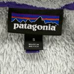 Patagonia  Fleece Re-Tool Snap-T Pullover Gray Purple Polartec‎ Thermal Pro S Photo 3