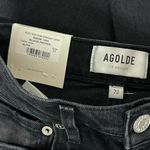 AGOLDE Riley High Rise Straight Crop in Black Pepper, Size 23, NWT Photo 10