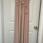 BHLDN Anthropologie  Blush Pink Mendoza Maxi Dress NWT Sz 4 Photo 7