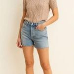 Sonoma Size 8.5 Peep Toe Tan Perforated Sandals Block Heel & Back Strap Photo 11