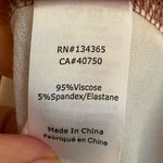 MarlaWynne Brown snd Cream Midi Dress Size Small. Photo 3