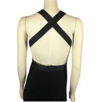 Bari Jay black Halter neck dress open back and sides size 5 Photo 6