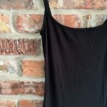 SKIMS  Black Ribbed Tank Maxi Dress Photo 6