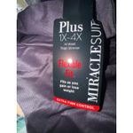 MiracleSuit Brand New Miracle Suit Women's Size 1X Plus Black High Waist Thigh Slimmer Photo 3