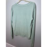 Parks Project  Womens Green Long Sleeve Boxy Tee Sz M Zion Canyoneering NWT READ Photo 2