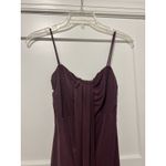 Anthropologie Anthropolgie Slim Knit Midi Dress Smoked Plum Purple Size XS Wedding Cocktail Photo 4