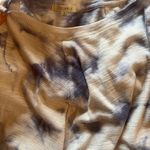 Z Supply Blue & White Claire Cloud Tie Dye Lounge Crewneck Sweatshirt Photo 4