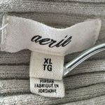 Aerie  X-Large Cropped Ribbed Tank Top Adjustable Spaghetti Strap V-Neck Stretch Photo 5